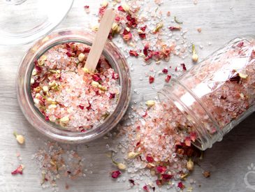 Rose Bath Salt DIY