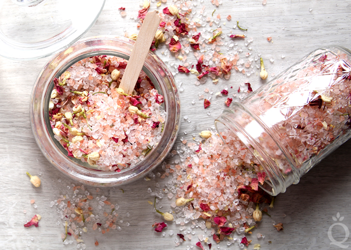 Rose Bath Salt DIY