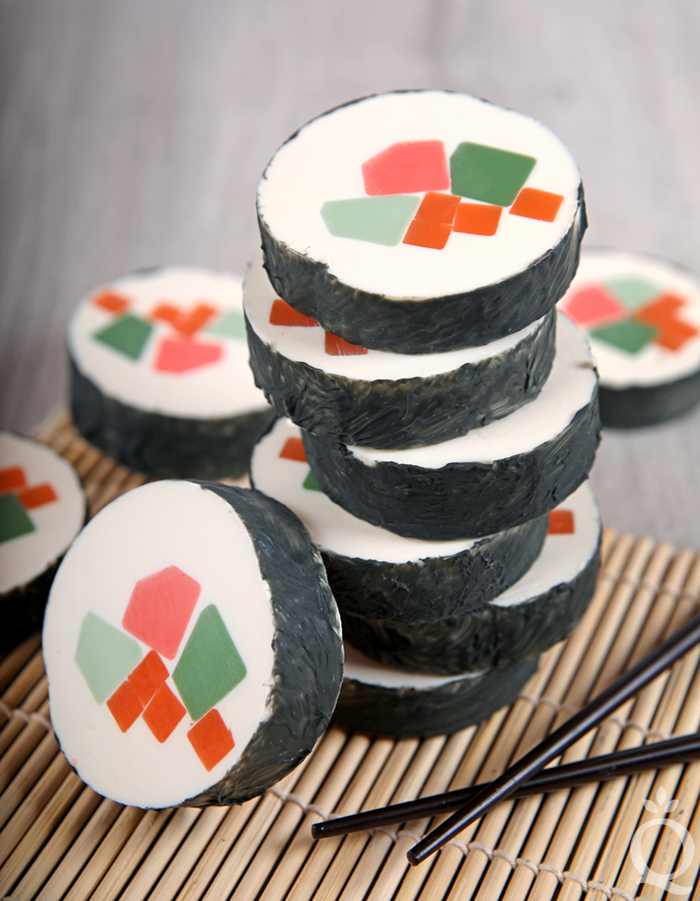 How to Make Sushi Cold Process Soap