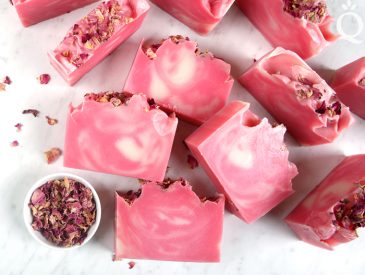 Swirled Rose Soap