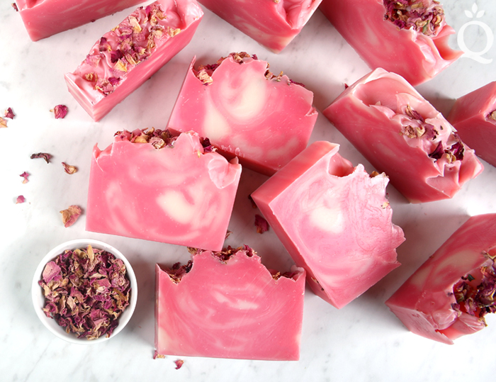 Swirled Rose Soap