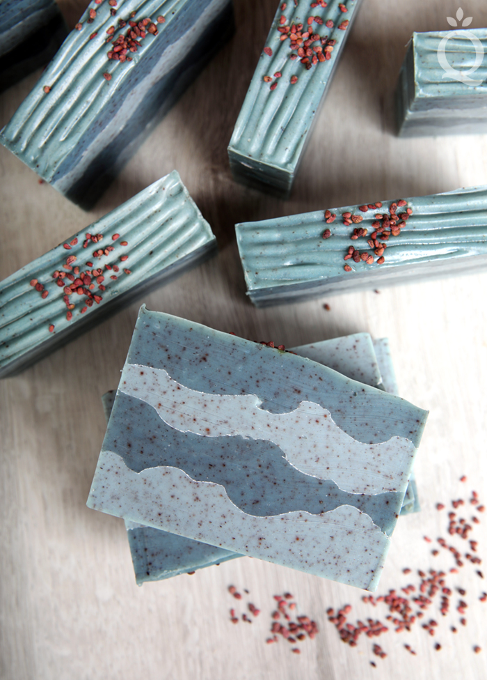 Blueberry Thyme Soap DIY