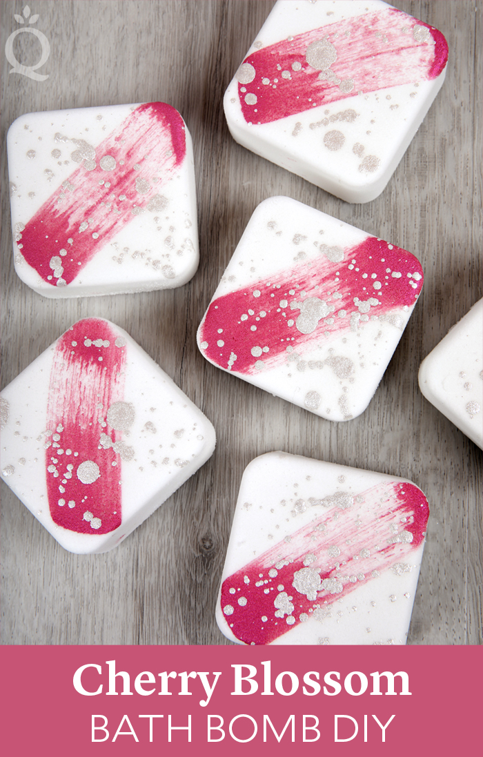 Cherry Blossom Bath Bomb DIY