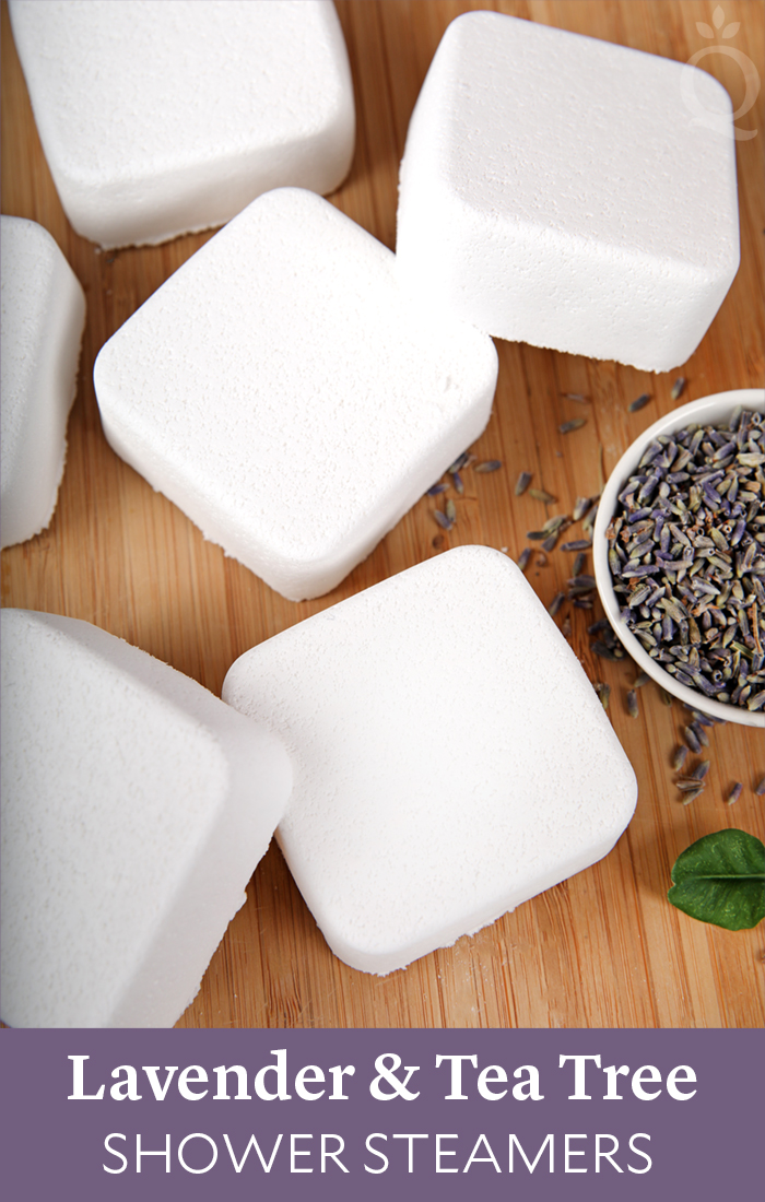 Lavender and Tea Tree Shower Steamers DIY