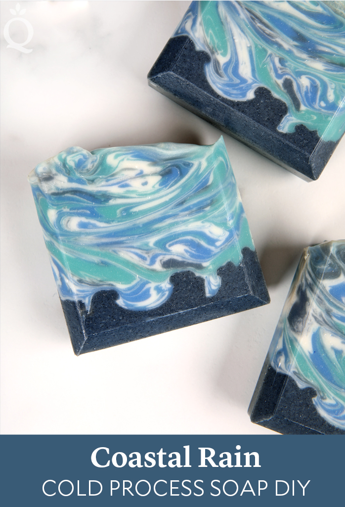 Coastal Rain Cold Process Soap Tutorial