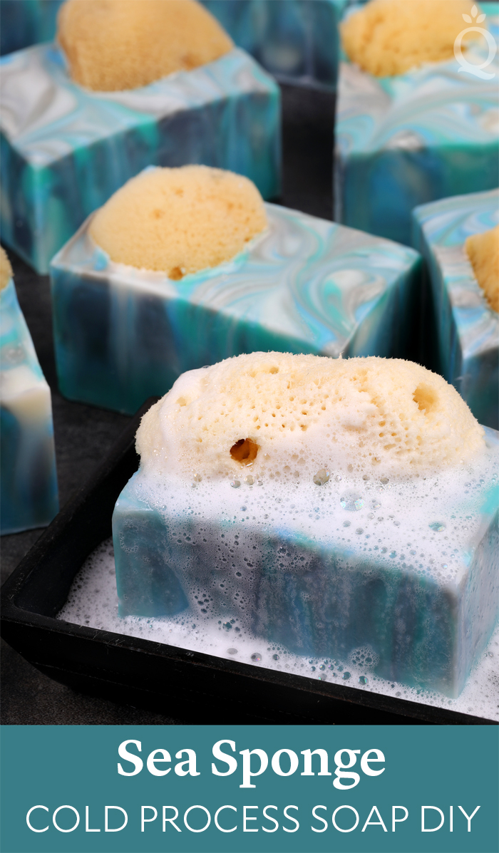 Sea Sponge Cold Process Soap Tutorial