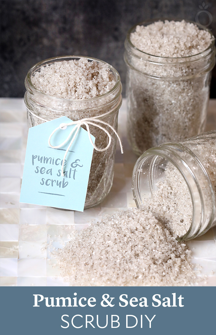 Pumice and Sea Salt Scrub DIY