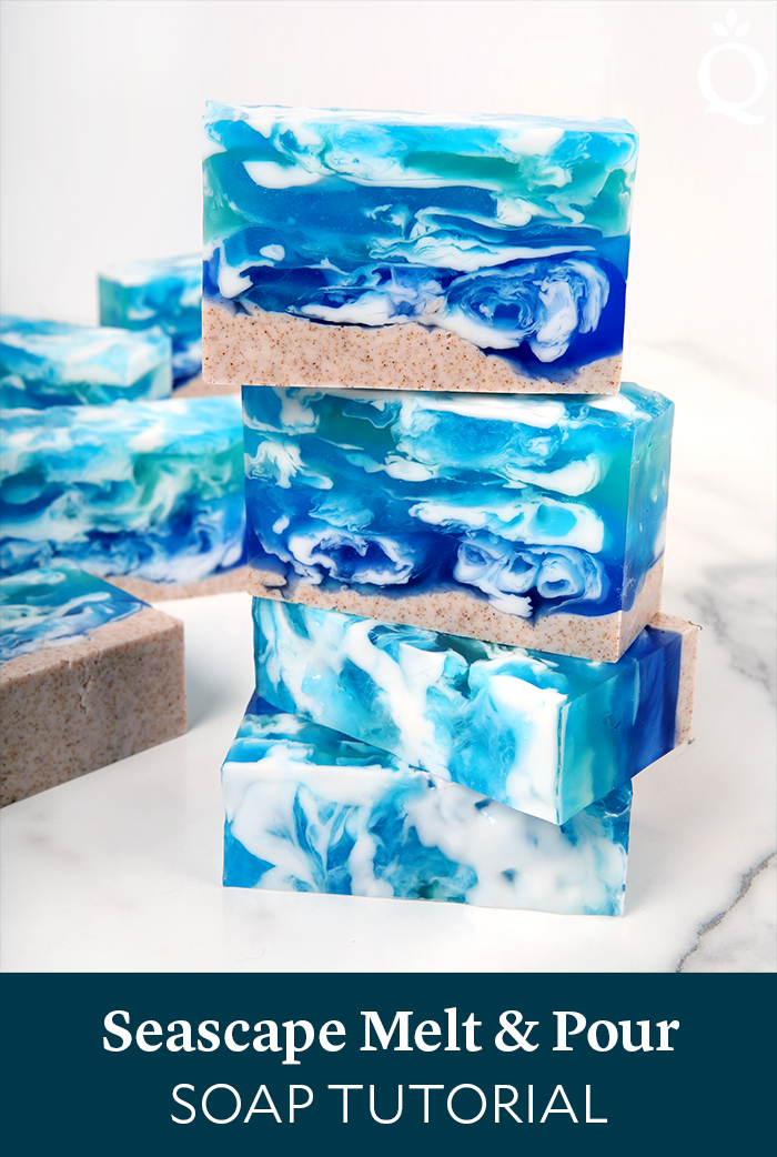 Seascape Melt and Pour Soap Tutorial