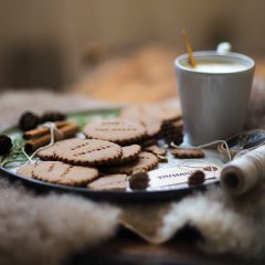 Homemade spicy swedish biscuits