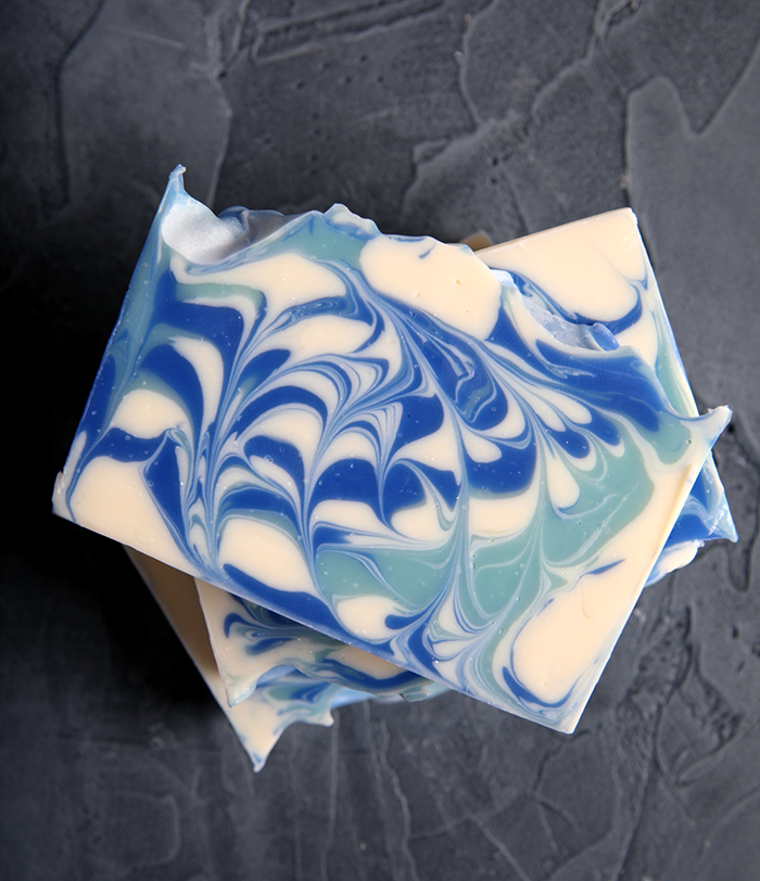 Alpine Swirl Cold Process Soap Tutorial