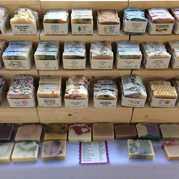 Normal Soap Company Soap Display