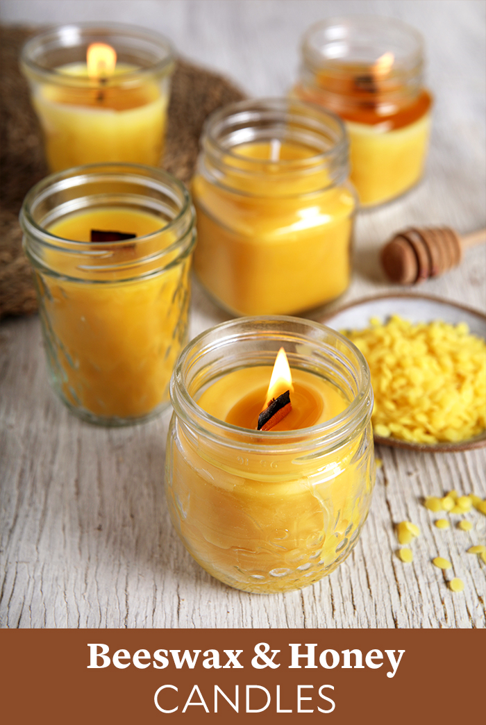 Beeswax and Honey Candles