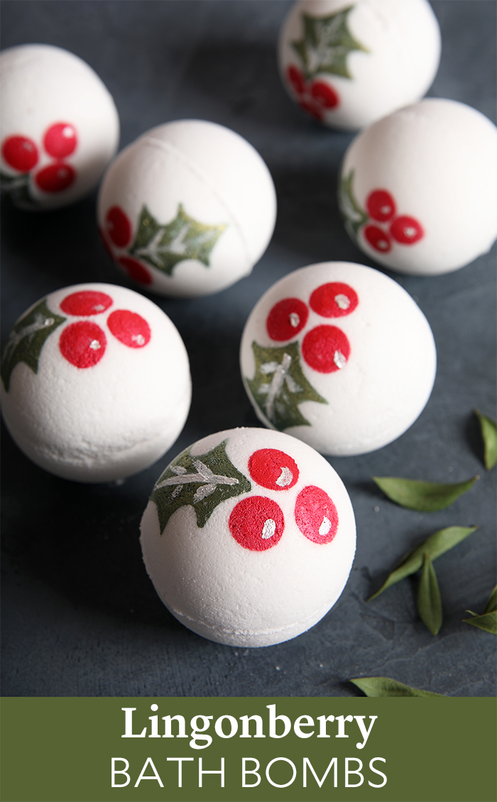 Lingonberry Bath Bombs