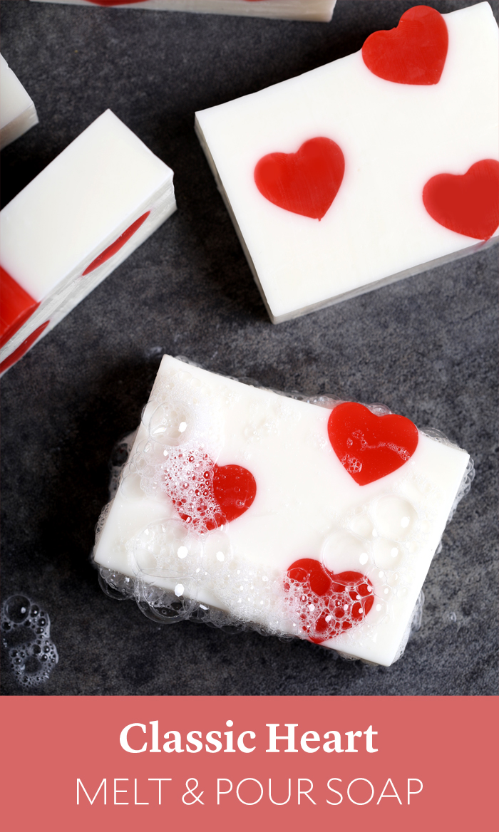 Classic Heart Melt and Pour Soap