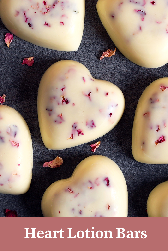 HEART-SHAPED LOTION BAR – Mystical Blossoms