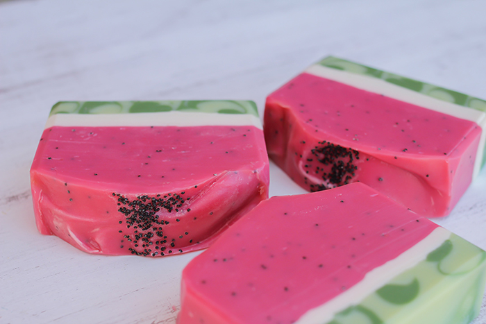 Noras Soap Shoppe Summer Melon Soap